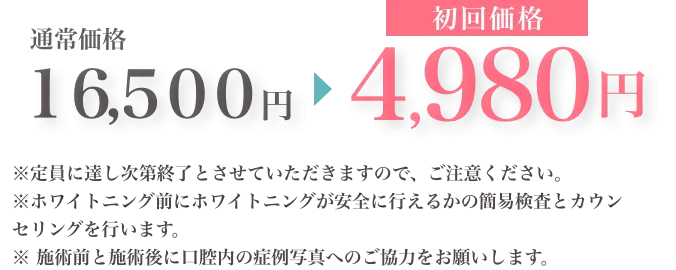 通常価格16,500円→初回価格4,980円